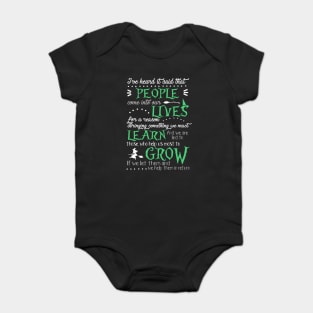 Wicked Musical Quote Baby Bodysuit